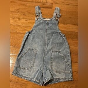 VGUC Zara 4/5 denim overalls